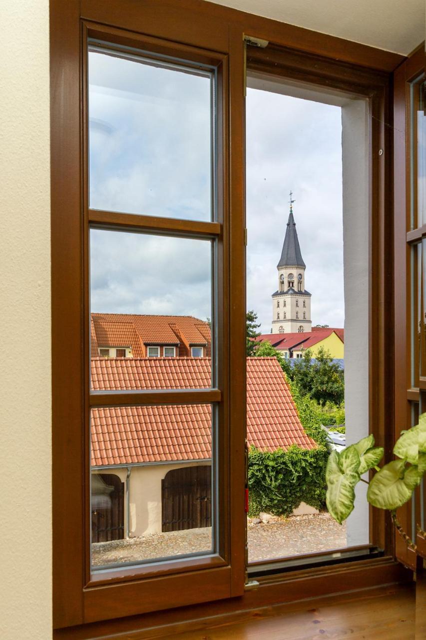Burgschaenke & Herberge Goldener Loewe Bad Düben Dış mekan fotoğraf